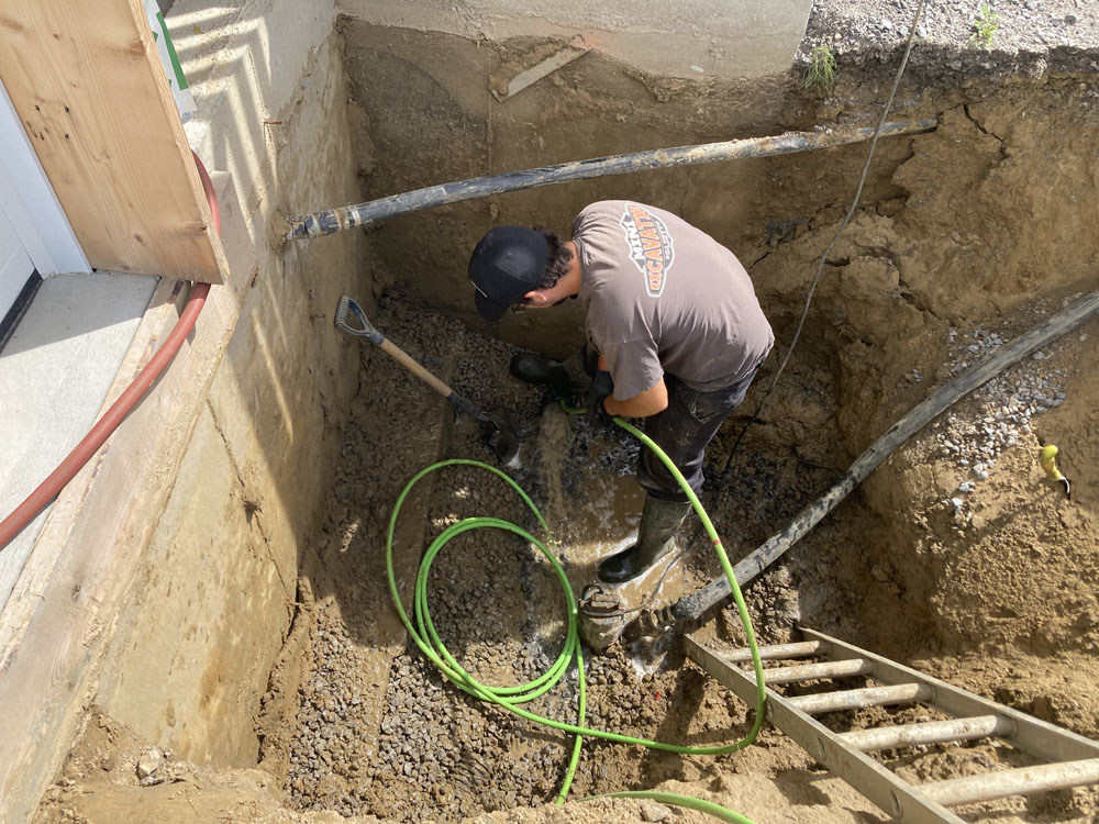 Service de Nettoyage de Drain Français à Joliette dans Lanaudière et environs - Mini-Excavation Joliette