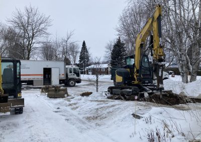 Service de raccordement et branchement d’égout et entrée d’eau à Repentigny et dans Lanaudière - Mini-Excavation Joliette