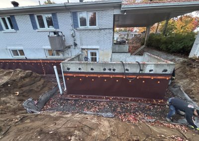 Installation de drain français autour de la fondation à Joliette et ses environs - Mini Excavation Joliette