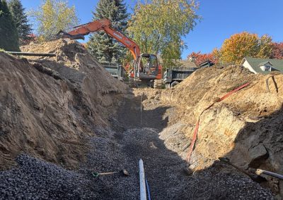 Raccordement et branchement égout dans la grande région de Lanauidère - Mini Excavation Joliette