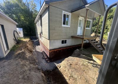Réparation et installation de drain français a Crabtree et ses environs - Mini-Excavation Joliette
