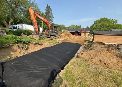 Service excavation pour fosse septique à Repentigny - Mini Excavation Joliette